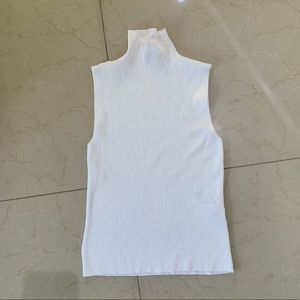 Zara White Turtleneck